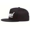 Sproutsy Men's Street Snapback Hat, Flat Visor, Straight Cap, Stoned,