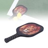LEIJIAER Pickleball Paddle Set Carbon Fiber Face Racket with 2Pcs