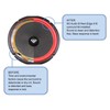 Sound Dynamics Red 10 Inch Foam Speaker Repair Kit FSK-10AR