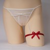 Bridal Garters Wedding Garters for Brides 2 Pieces Elastic Thigh