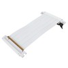 PCIE 4.0 X16 Riser Cable High Speed Flexible Double Sided