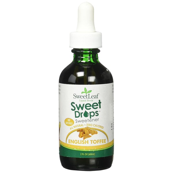 Sweet Leaf LIq Stevia, Clear, Toffee, 2 Fl Oz (5 pack)