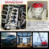 Hilitchi 322PCS 14 Sizes 65Mn Steel Round Wire Snap Rings