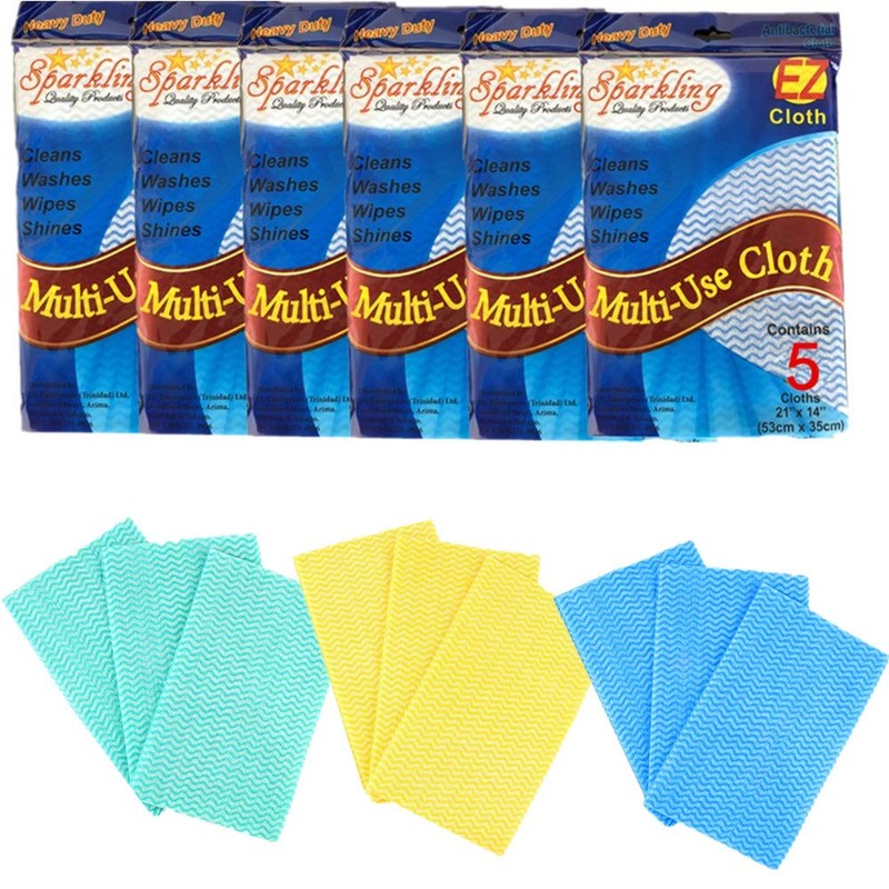 JEBBLAS Disposable Cloth,All Purpose Cloths,Kitchen Cloth,Dish Cloths,Disposable Cloths Cleaning,Colour Coded