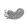 Coach CR457 SV/SV SV/Silver Shoulder Crossbody Chain Strap, Silver