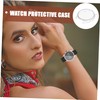 OHPHCALL Rhinestone Protective Case for Gen Hr Transparent Watch Shell