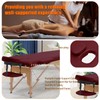 VIRRMO Portable Massage Table with Neck Stretcher, 84 inch Adjustable