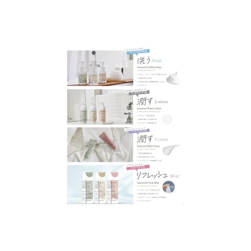 Moidite Innocent Fresh Mist Amorrose Scent, 0.5 fl oz (14