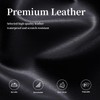 KIDOACOW PU Leather Bar Stool Covers Set of 6, Waterproof