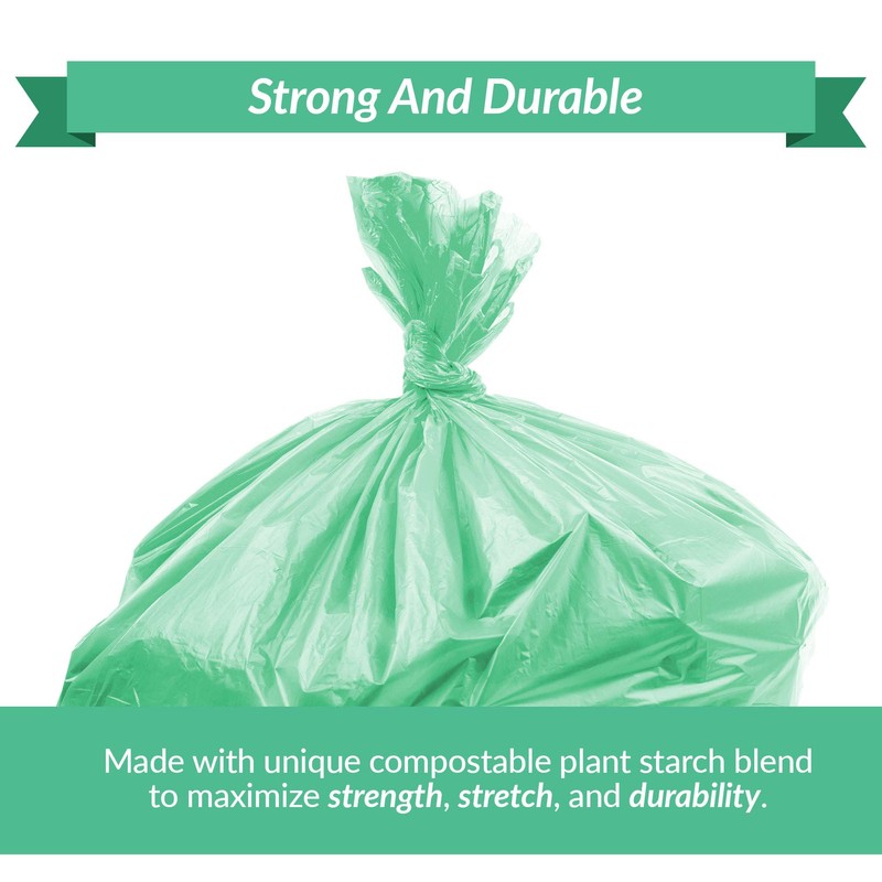 Reli. Compostable 4 Gallon Trash Bags | 180 Count |