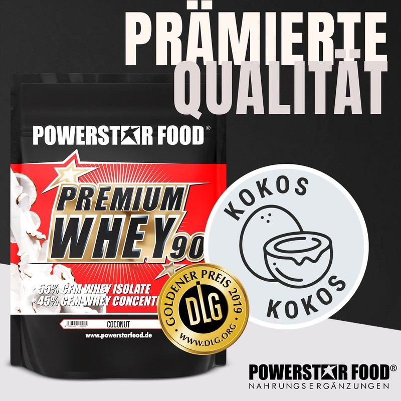 Powerstar Premium Whey 90 | 90% Protein I.Tr | Whey