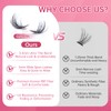 Manga Lash Clusters Kit 8-16mm Thick Volume Lashes Clusters DIY