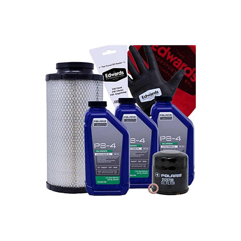 Edwards Oil Change Kit fits 2019-2023 Polaris RZR Turbo SxS
