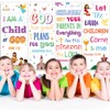 Tudomro 4 Pcs Sunday School Decor for Classroom School Bible