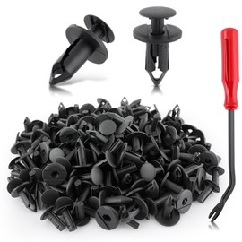 AUTOKAY 100pcs ATV UTV Body Fastener Rivets Push Pin Fender Clips Fit for Suzuki King Quad Vinson for Honda Acura Rancher Can Am 293150089 Polaris 7661855 RZR Ranger for Kawasaki Plastic Fender Clips