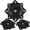ZEONHAK 3 PCS 8 Inches Heavy Duty Bar Stool Swivel