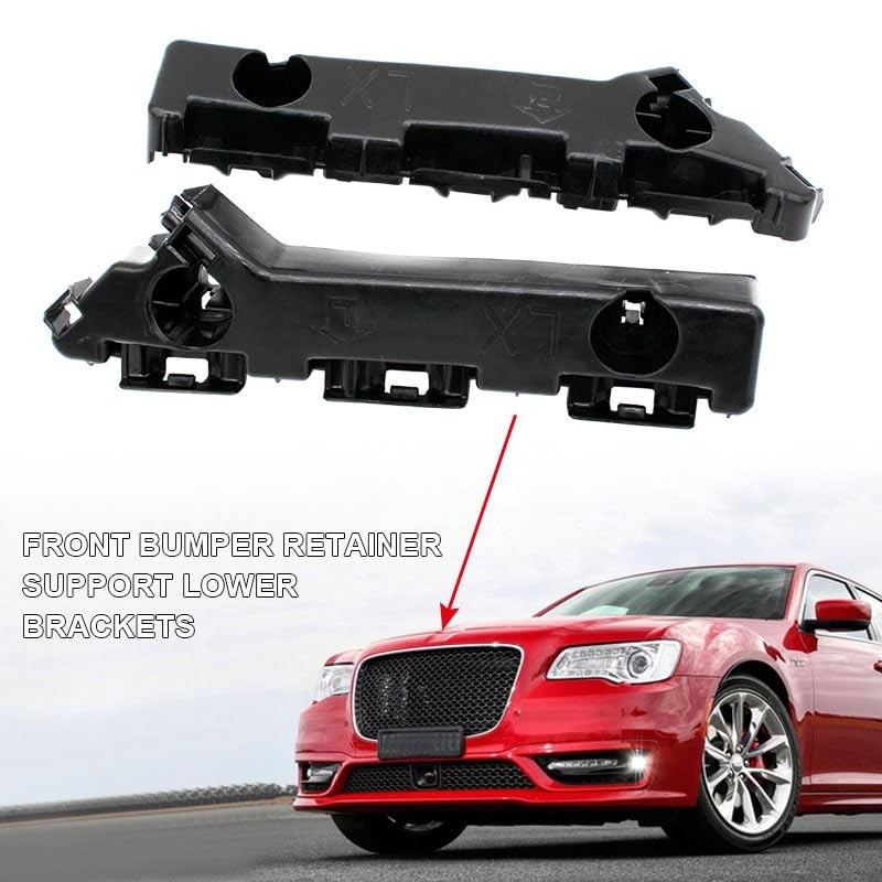 Bumper Cover Bracket Driver and Passenger Side Compatible with Chrysler