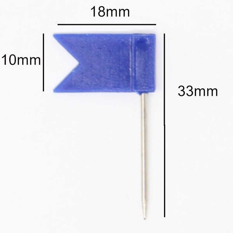 BIG-SAM 30006 – 40 Pin Pins – Flags / Flags
