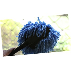 Plumero Desmontable para Coche y Hogar, Mini Cepillo para Polvo De Coche Azul, Ligero, Absorbente y Delicado, Adecuado para Limpieza Rápida De Tablero y Superficies Interiores