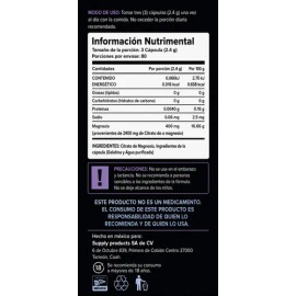 Citrate Mag Vygo Cápsulas Suplemento Magnesio