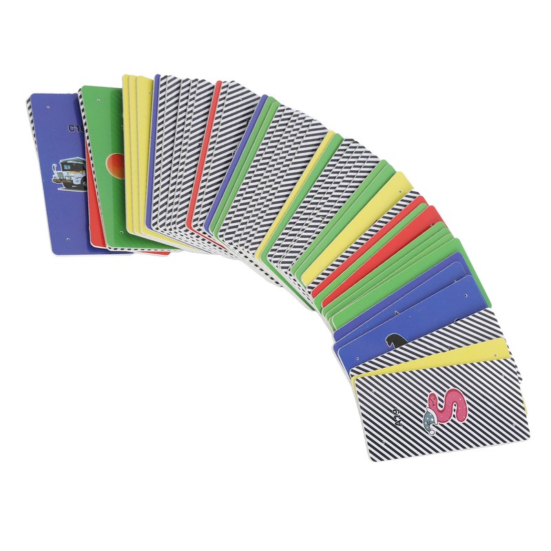 50PCS Amblyopia Training Cards 0.5mm Hole Kids Vision Punch Training