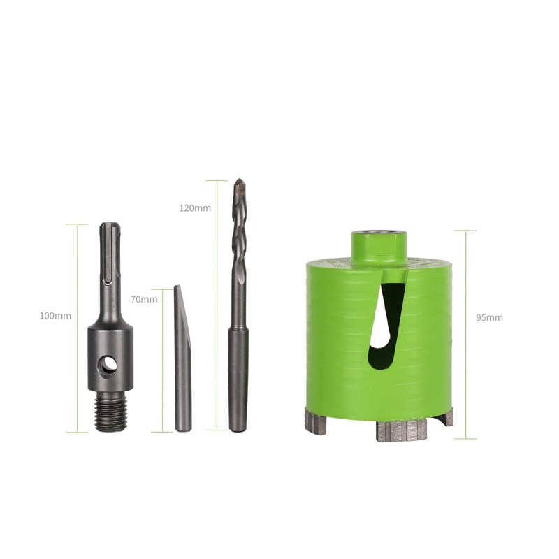 BETTERI SDS-plus Diamond Drill Bit Concrete 68 mm, Socket Countersink