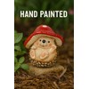 The Bridge Collection Mushroom Hedgehog Figurine - 3.25" Hedgehog with