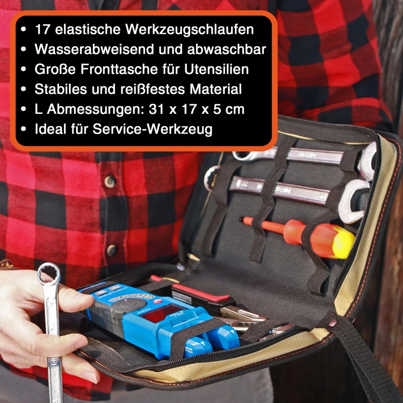 YPC ZipCaddy L - Tool Folder / Tool Organiser with