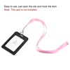 sourcing map Neck Lanyards, Flat Strap Lanyard Swivel Hook Clip