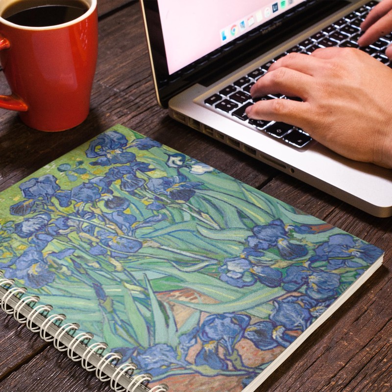 2026 Daily Planner - Van Gogh Irises- Impressionism - Durable