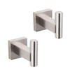 GERZWY Bathroom Coat Hook SUS 304 Stainless Steel Single Towel/Robe