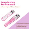 PAFASON Ultra Sharp Nail Clipper Set, 3 Pack Fingernail and