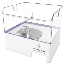 Luckman Upgraded W10347093 Removable Ice Bin Replacement for Whirlpool Refrigerator Ice Maker Parts WPW10347093 Ice Bucket fit WRF736SDAM13, WRF736SDAM14, Replace W10347100, AP6020018 Ice Container Assembly