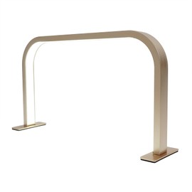 CNCEST Nail Desk Lamp, 36W Table Nail Tech Light, 10 Gears Brightness Gears Nail Light for Desk, Nail Lamp for Beauty Salons, Nail Salons, Facial Spas, Homes (Gold)