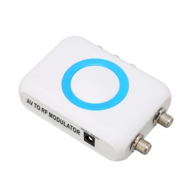 RF Modulator, Coaxial Adapter VHF Demodulator Converter for PLL Controlled, HD Input, A V Output, RF Output for Your Own Local CATV System