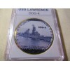 US NAVY - USS LAWRENCE (DDG-4) Challenge Coin