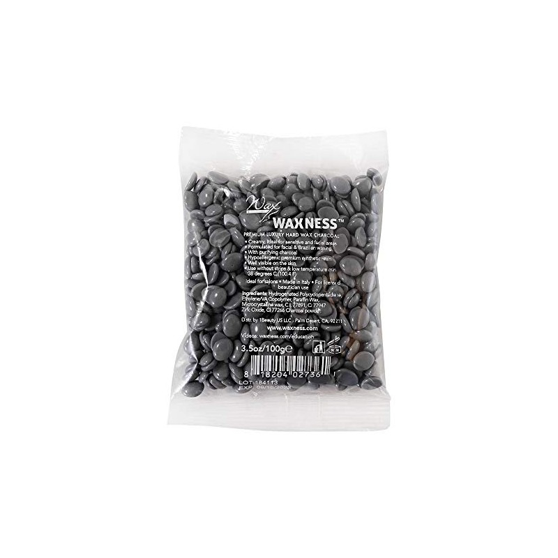 Wax Necessities Waxness Premium Luxury Hard Wax Charcoal Small Bag