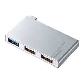 サンワサプライ USB Type Cハブ USB3.0 3ポート USB-3TCH5S