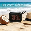 BLIKEJIN Silicone Protective Case Compatible with JBL GO5 Portable Bluetooth