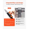 3.8-12 FT Telescopic Extension Pole Sturdy Aluminum Alloy Multi-Purpose Extendable