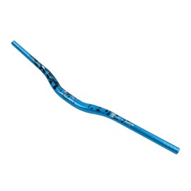 Wheel Track Handlebar Replacement Aluminum Alloy Bike Riser Bar 31.8mm Mounting Diameter Blue