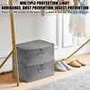 BAIFULAI Pack of 2 Lockable Boxes, Lockable Box with 2