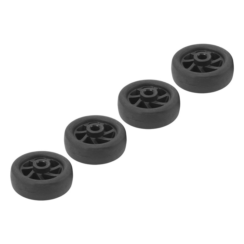 4pcs Suitcase Wheels Replacement Durable Silent PVC Swivel Luggage Caster