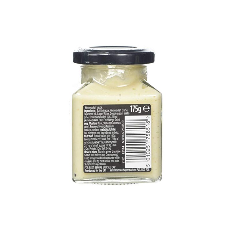 Morrisons The Best Horseradish Sauce, 175g