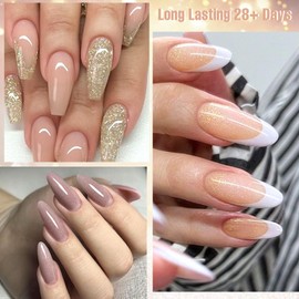 MTSSII 8PCS Gel Nail Polish Set, Soak Off UV LED Lamp Gel Nail Polish Kit (SET-3, 8PCS)