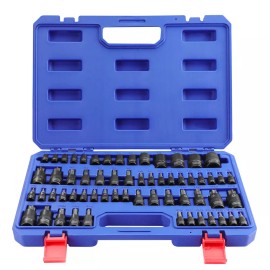 WORKPRO 60-piece Master Torx Bit Socket&Externa