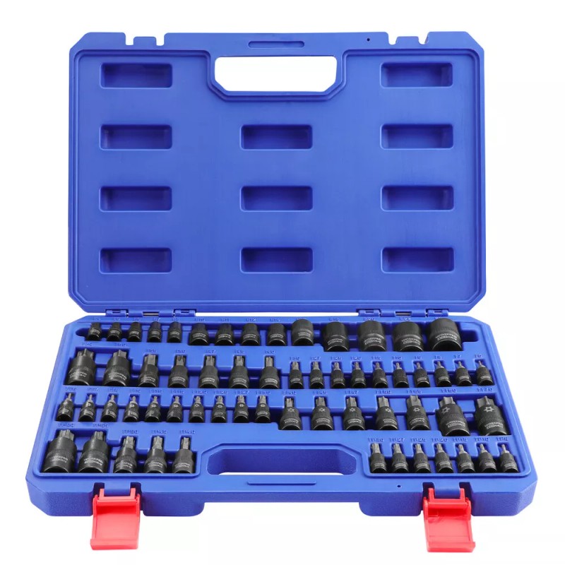 WORKPRO 60-piece Master Torx Bit Socket&Externa