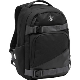 Volcom Grindstone 23L Skate Backpack, Black