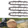 3-Pack 12 Inch Chainsaw Chain R45, 3/8" LP Pitch -
