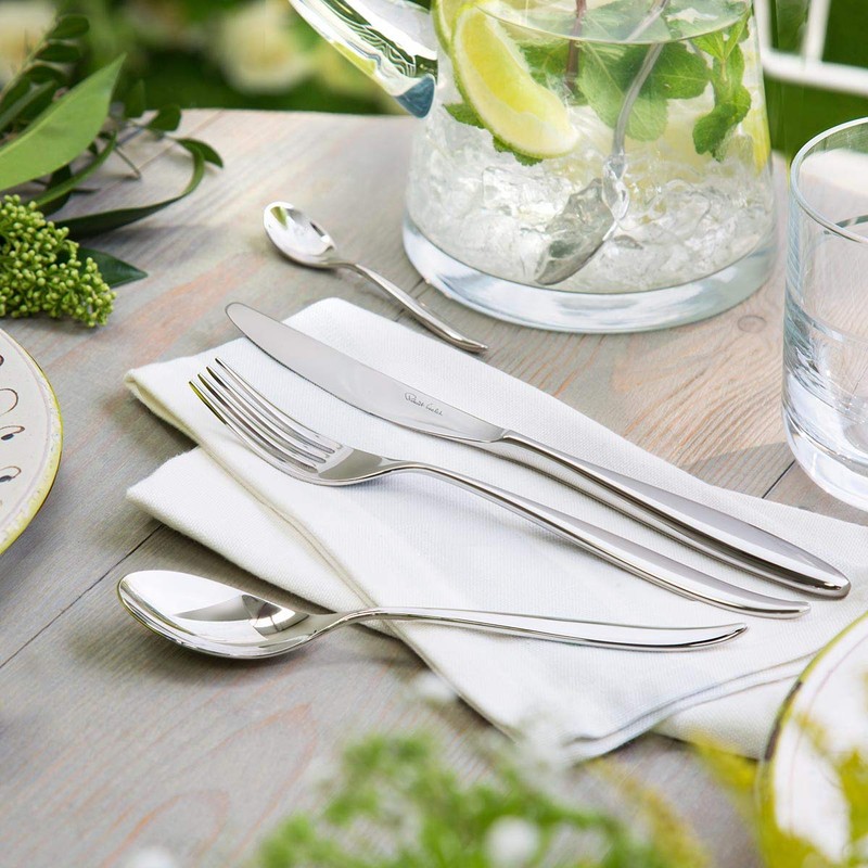 Robert Welch Hidcote Bright, 7 Piece Cutlery Place Setting. Made